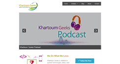 Desktop Screenshot of khartoum-geeks.com